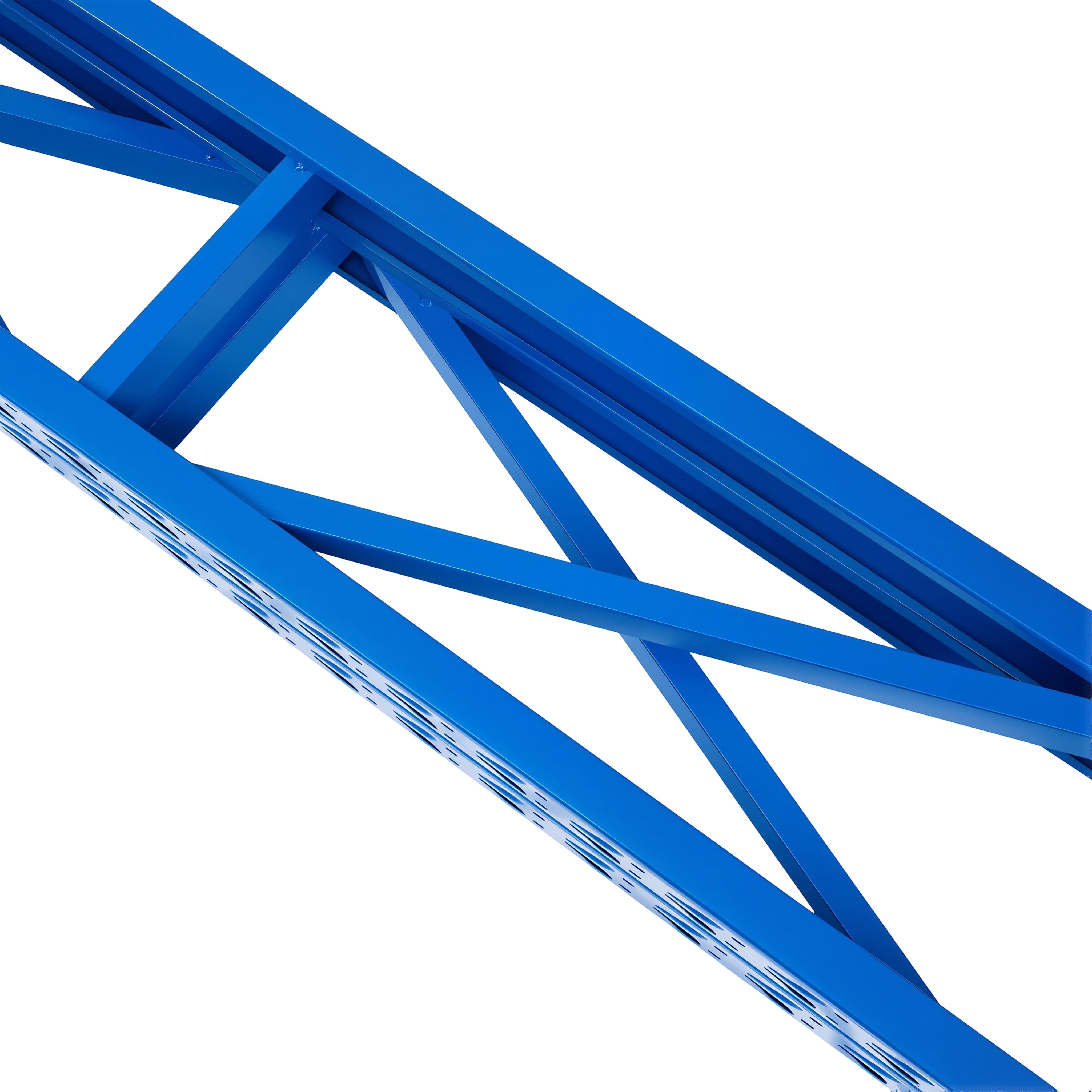 Upright Frame Post 2.4M x 0.3M Welded 40x80 Dual