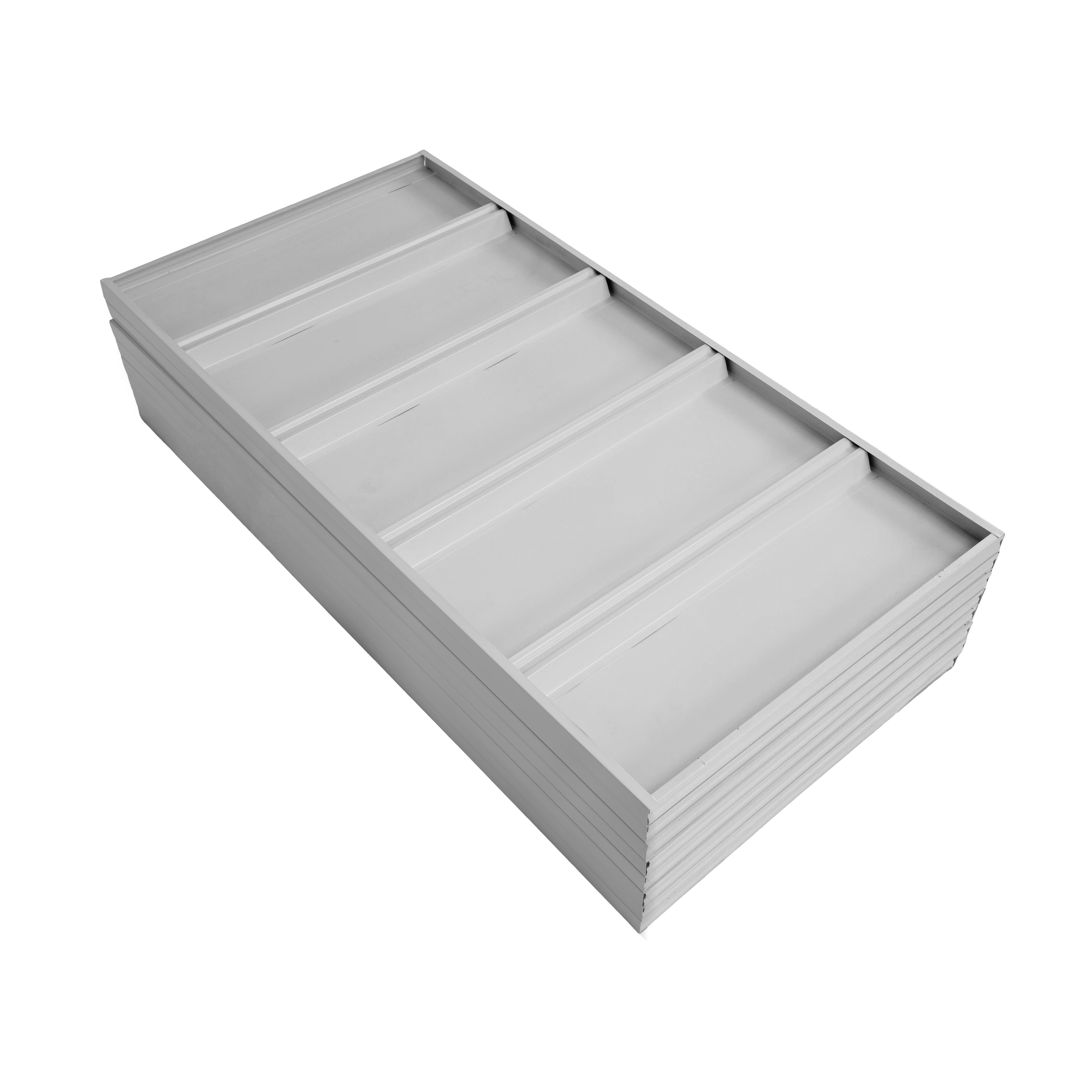 Metal Shelf Inserts 2.0M x 0.5M pack of 8 for 30x50 post