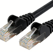 0.3M CAT6 Patch Lead RJ45 Black