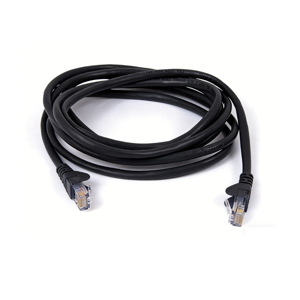 0.5M CAT6 Patch Lead RJ45 Black