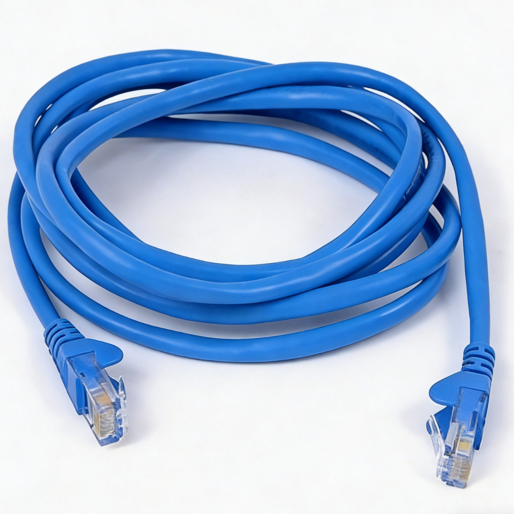 0.5M CAT6 Patch Lead RJ45 Blue
