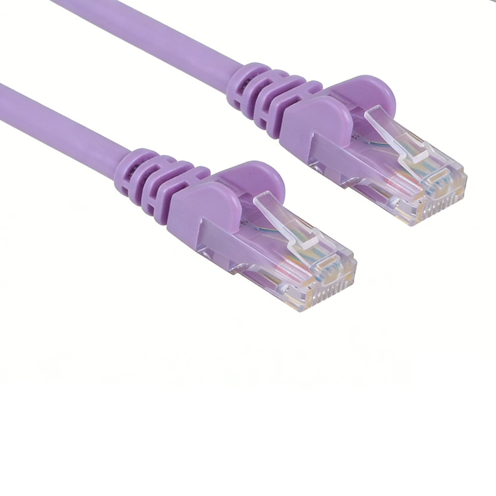 2.0M CAT6 Patch Lead RJ45 Purple