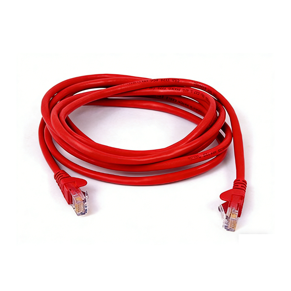 2.0M CAT6 Patch Lead RJ45 Red