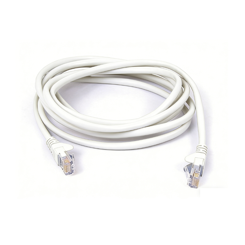 1.0M CAT6 Patch Lead RJ45 White