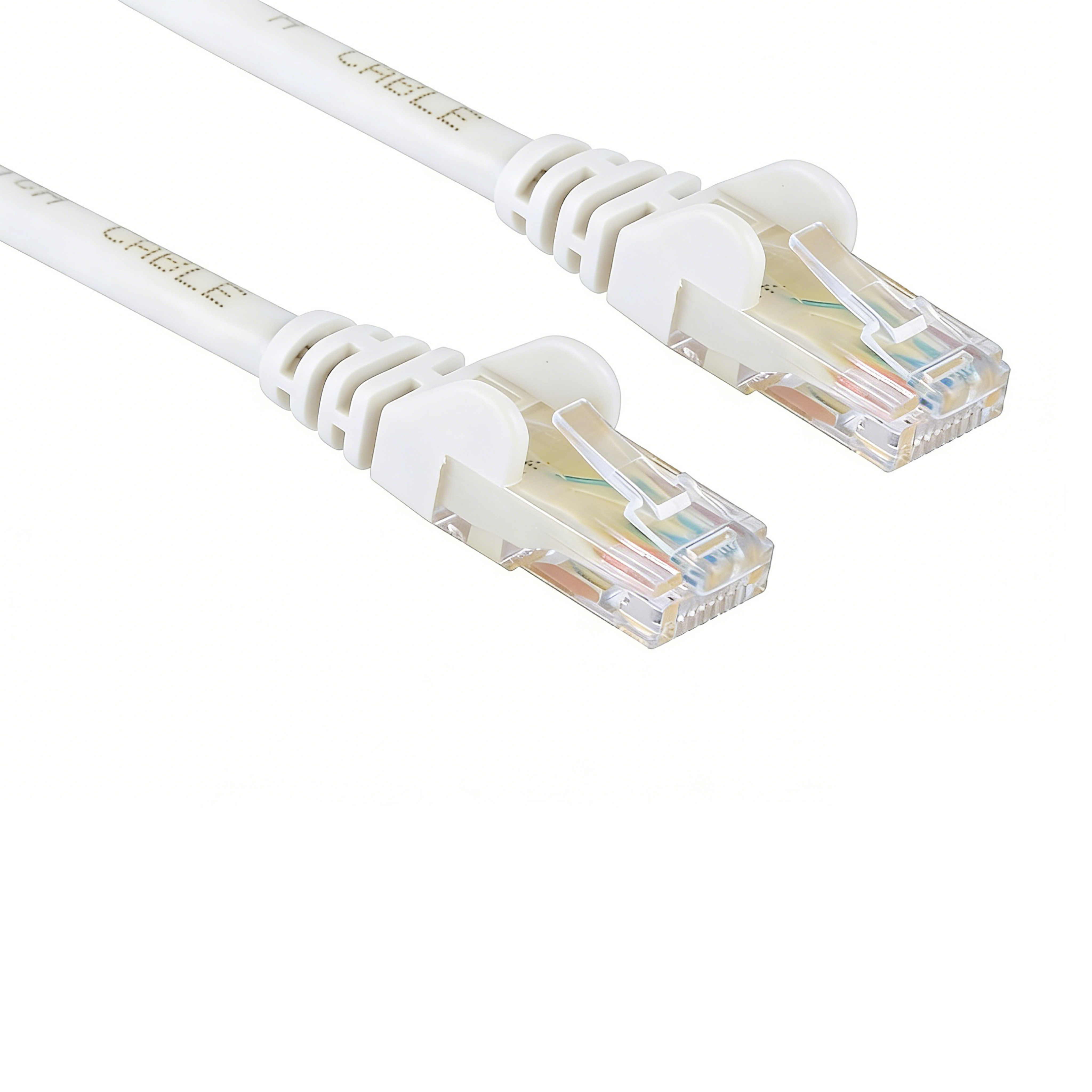 2.0M CAT6 Patch Lead RJ45 White