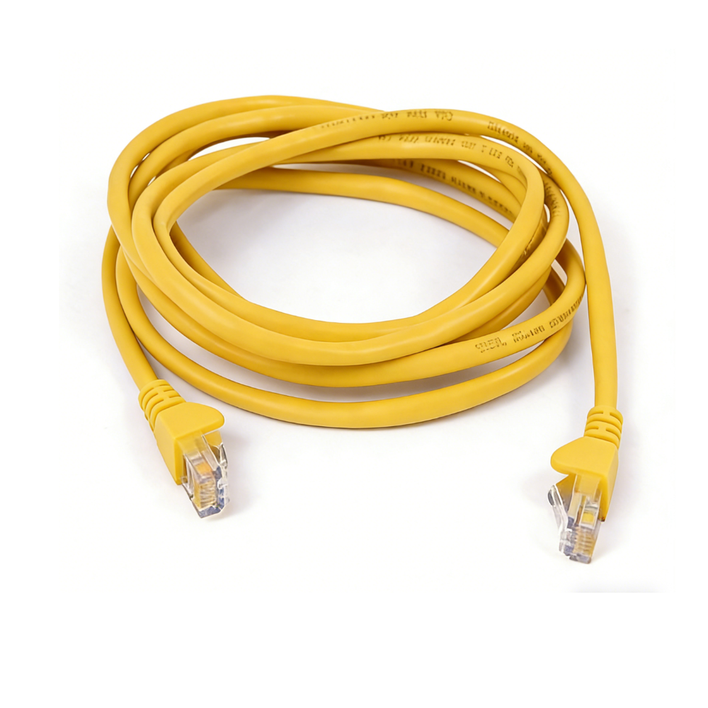 0.3M CAT6 Patch Lead RJ45 Yellow