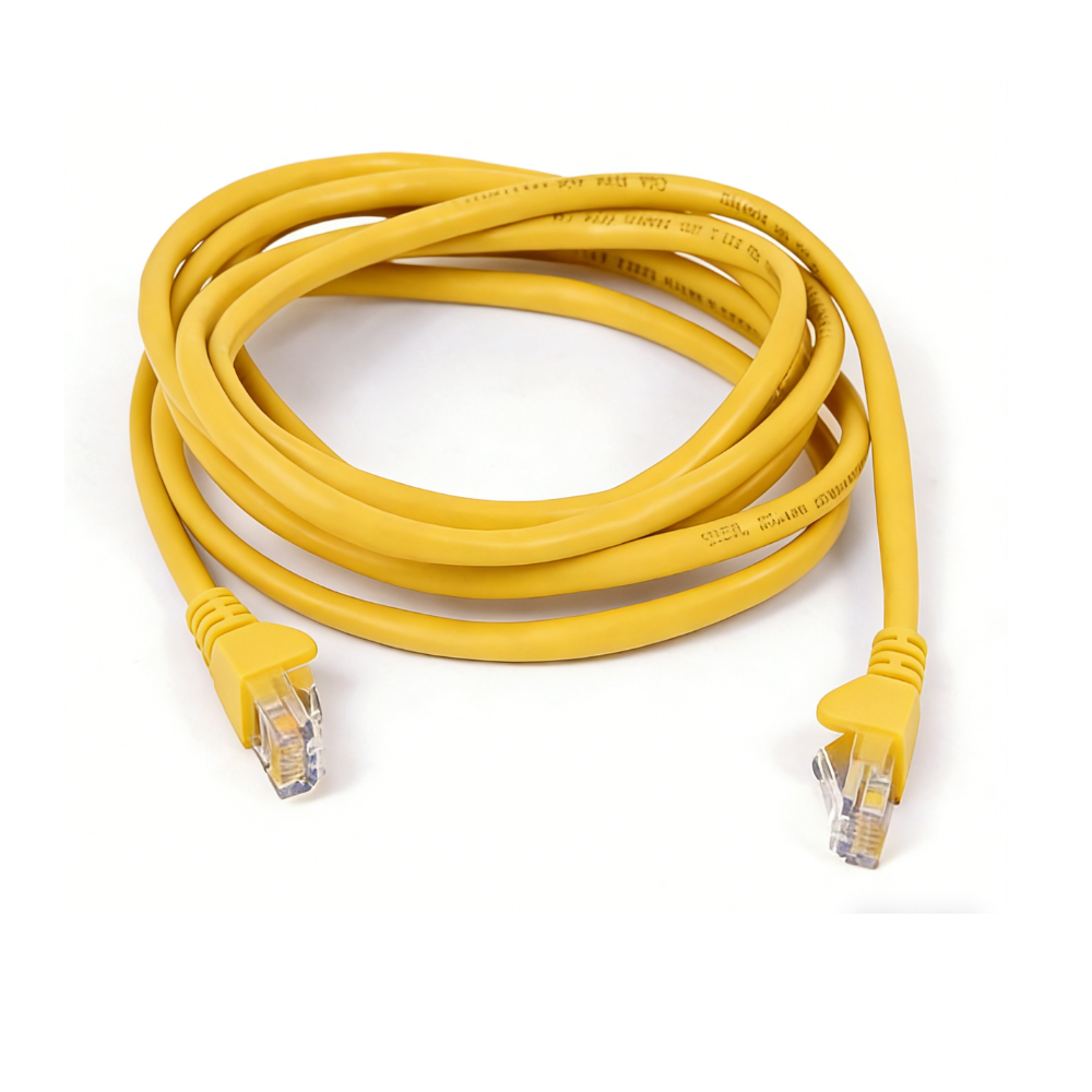 10.0M CAT6 Patch Lead RJ45 Yellow