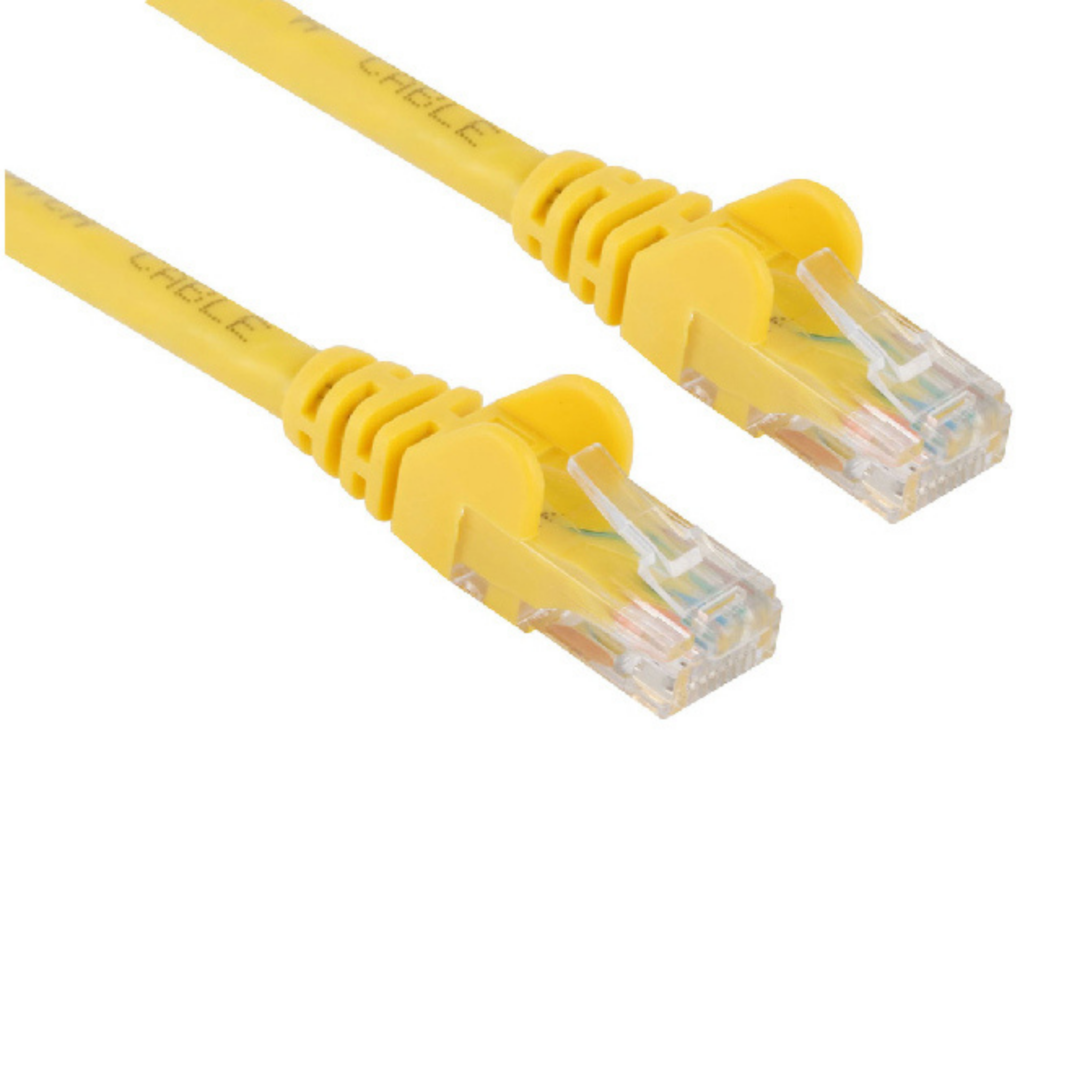 2.0M CAT6 Patch Lead RJ45 Yellow