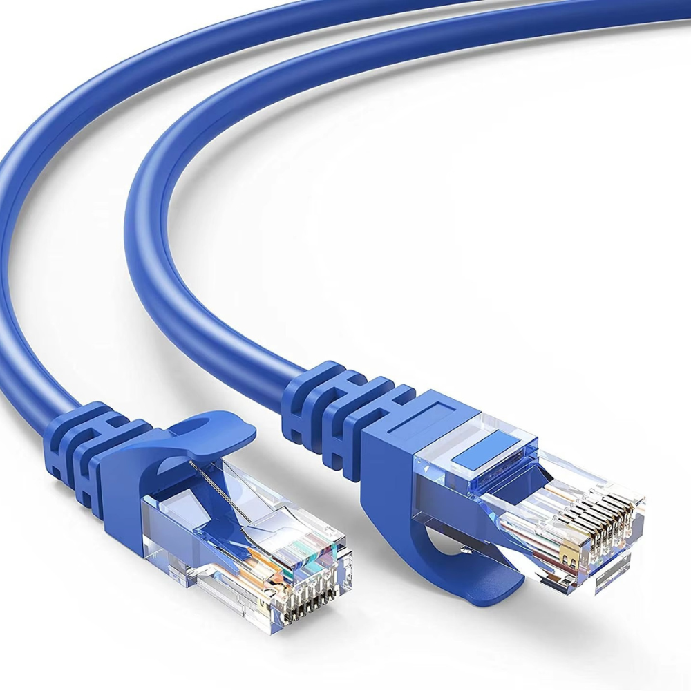 0.5M CAT6A Patch Lead RJ45 Blue