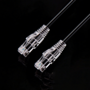 3.0M CAT6A Ultra Thin Patch Lead RJ45 Black