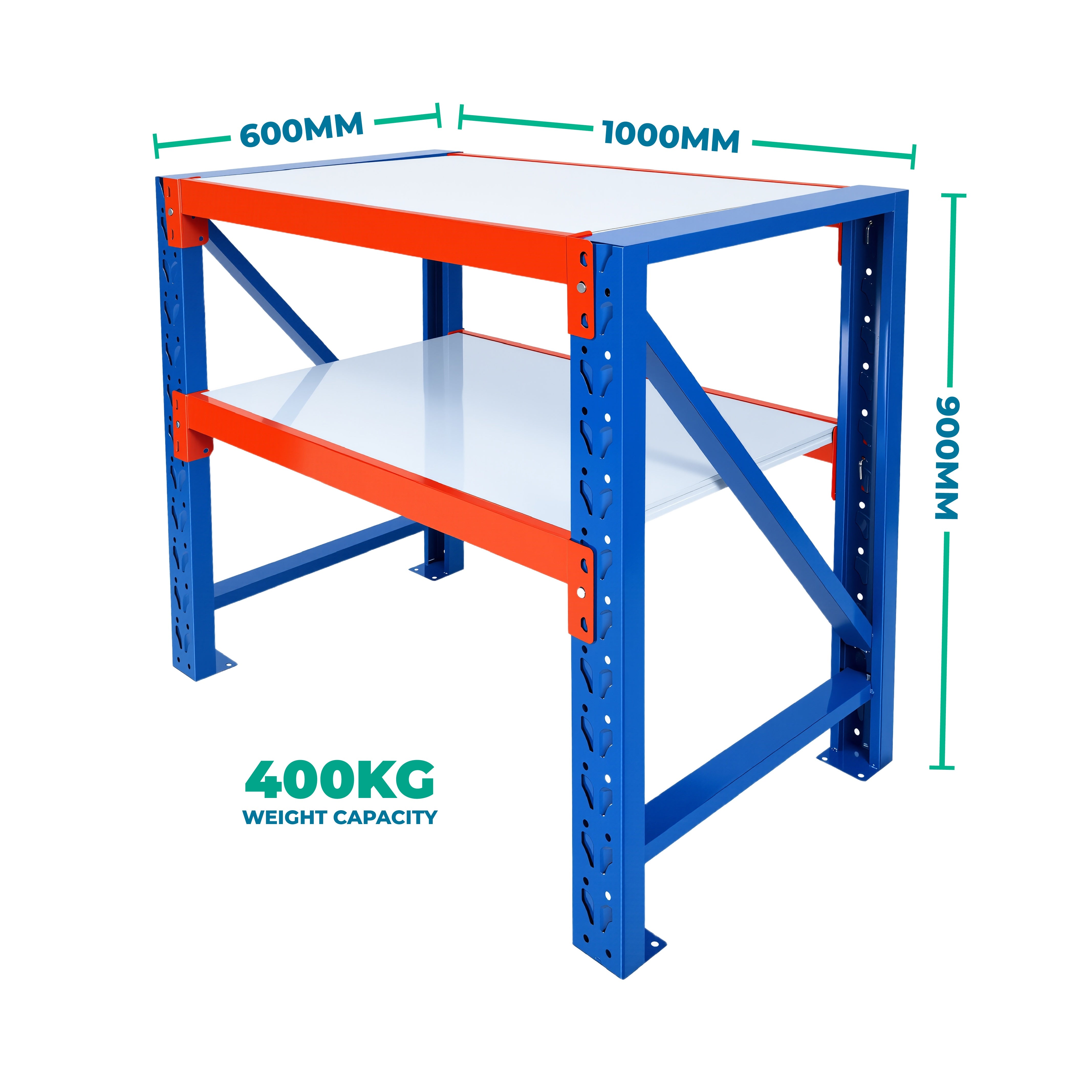 Workbench Heavy-Duty 1.0m x 0.6m 0.9m height