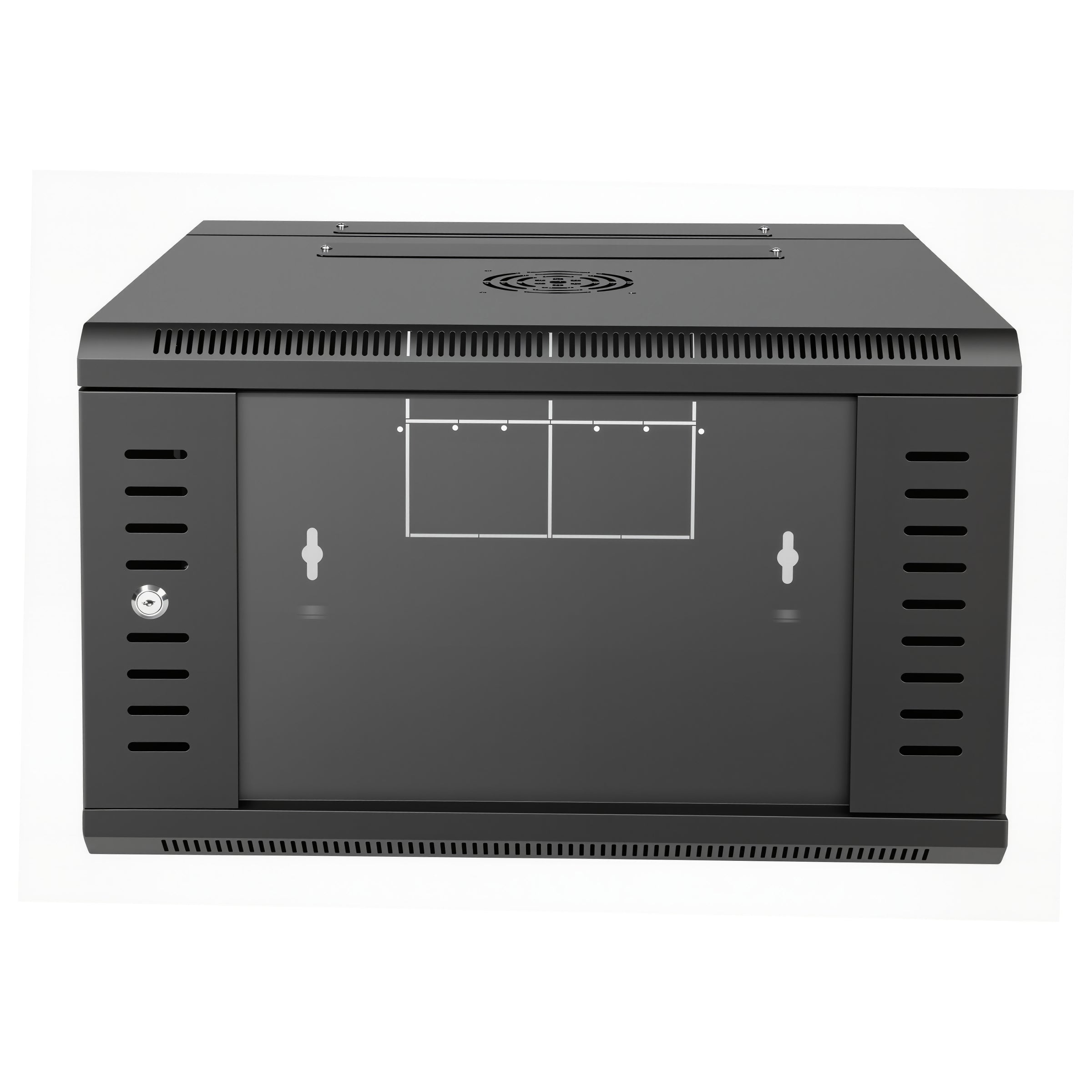 6RU Swing Wall Mount Rack Cabinet 550D 370H 600W