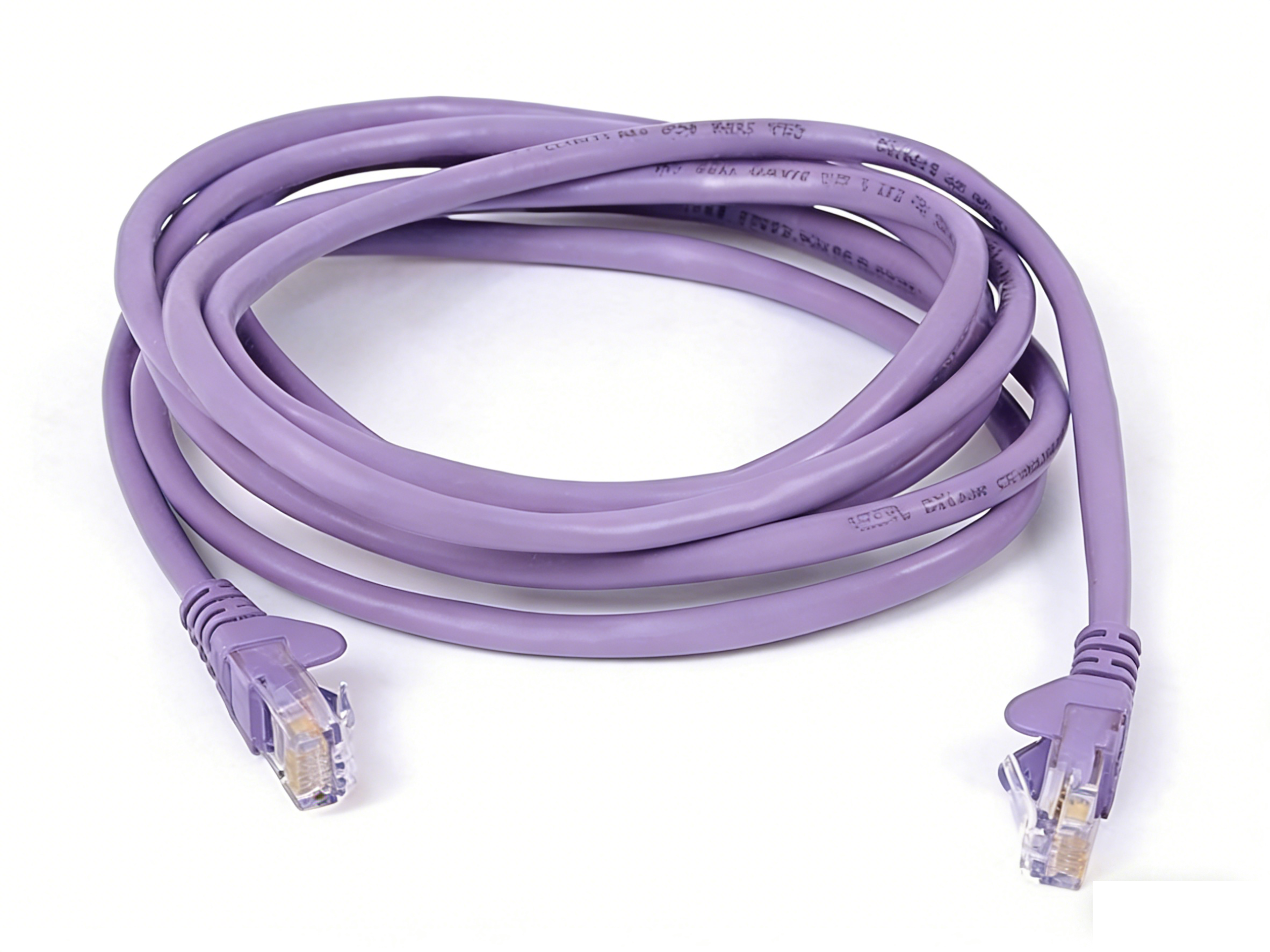 0.3M CAT6 Patch Lead RJ45 Purple