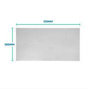 Metal Shelf Inserts 1.2M x 0.3M pack of 8 for 40x80 post