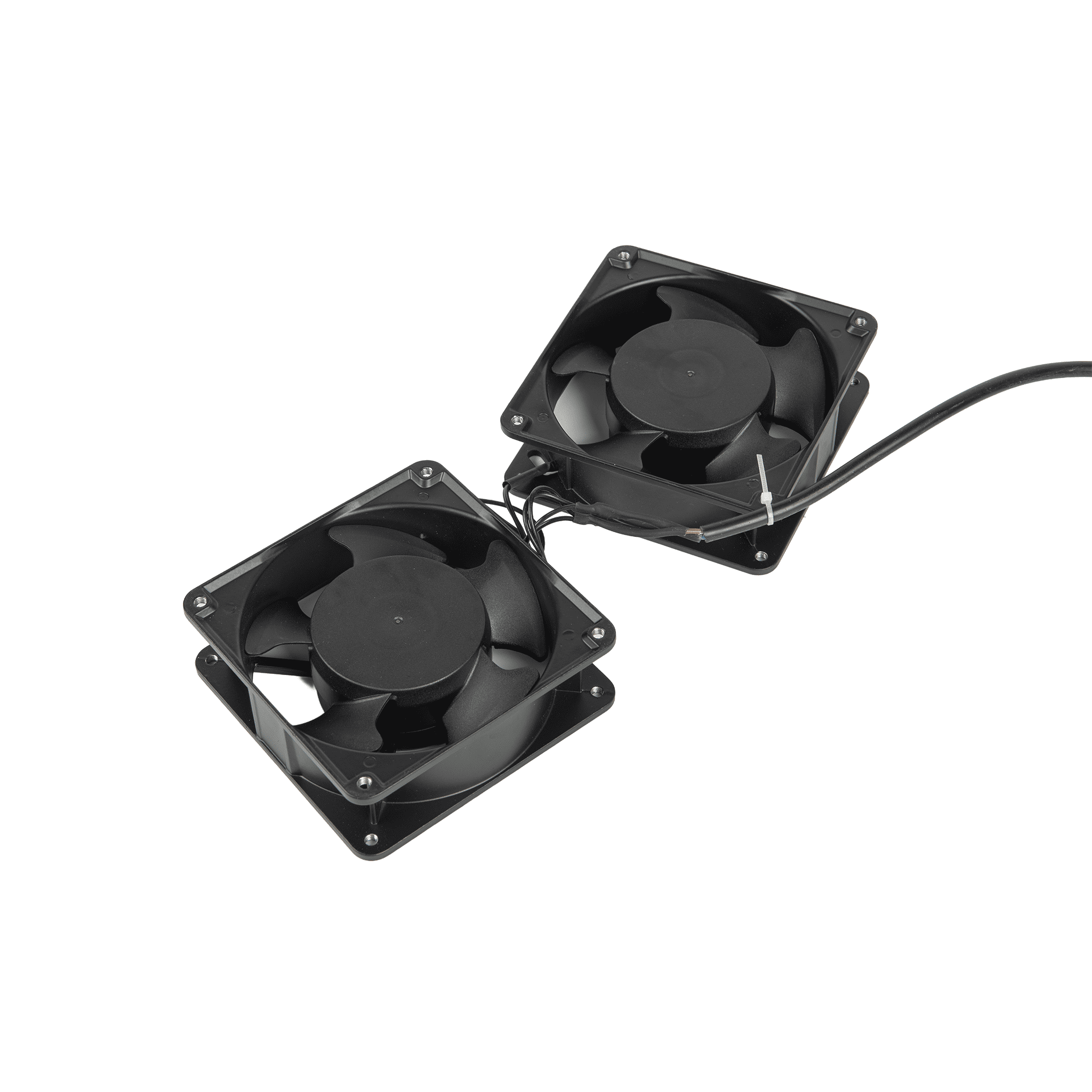 Dual Fan Cooling Kit for Wall Mount Cabinets 120W 120H - BW Only