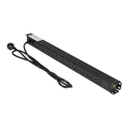 10 Way PDU Power Rail 10A Rack Vertical Mount