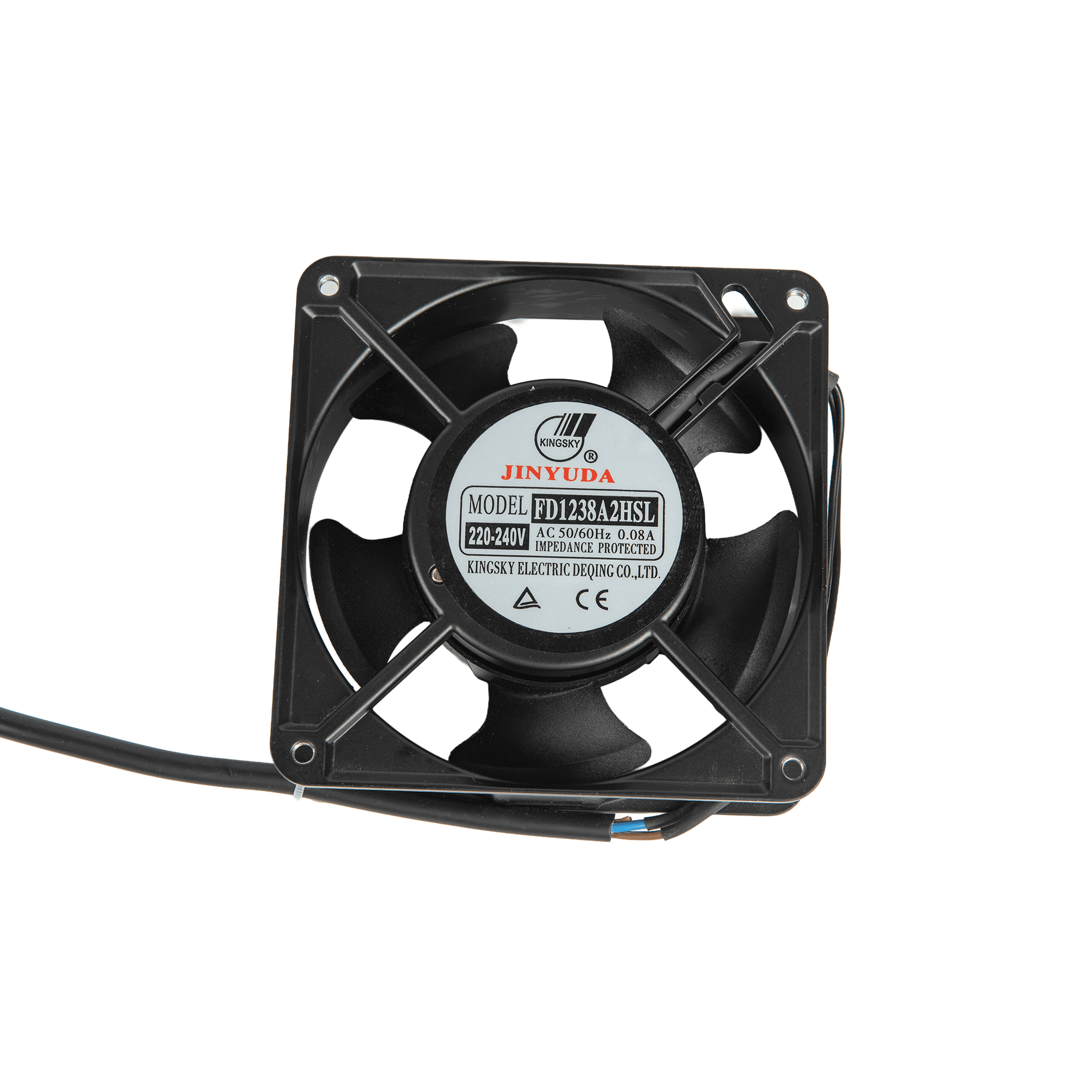 Single Fan Cooling Kit for Wall Mount Cabinets 120W 120H - BW Only