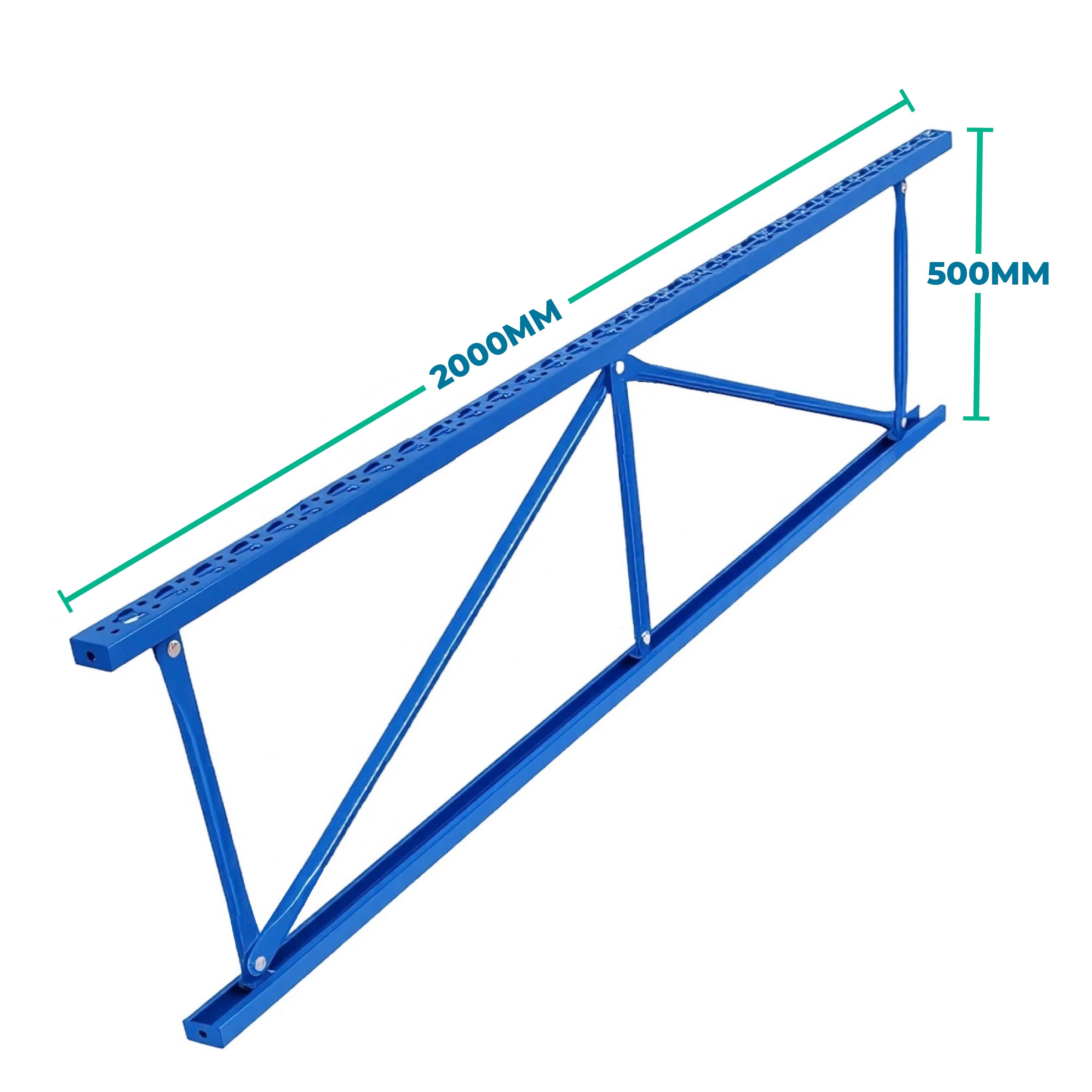 Upright Frame Post 2.0M x 0.5M Bolted 30x50 Single