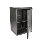 18RU Swing Wall Mount Rack Cabinet 600D 900H 600W