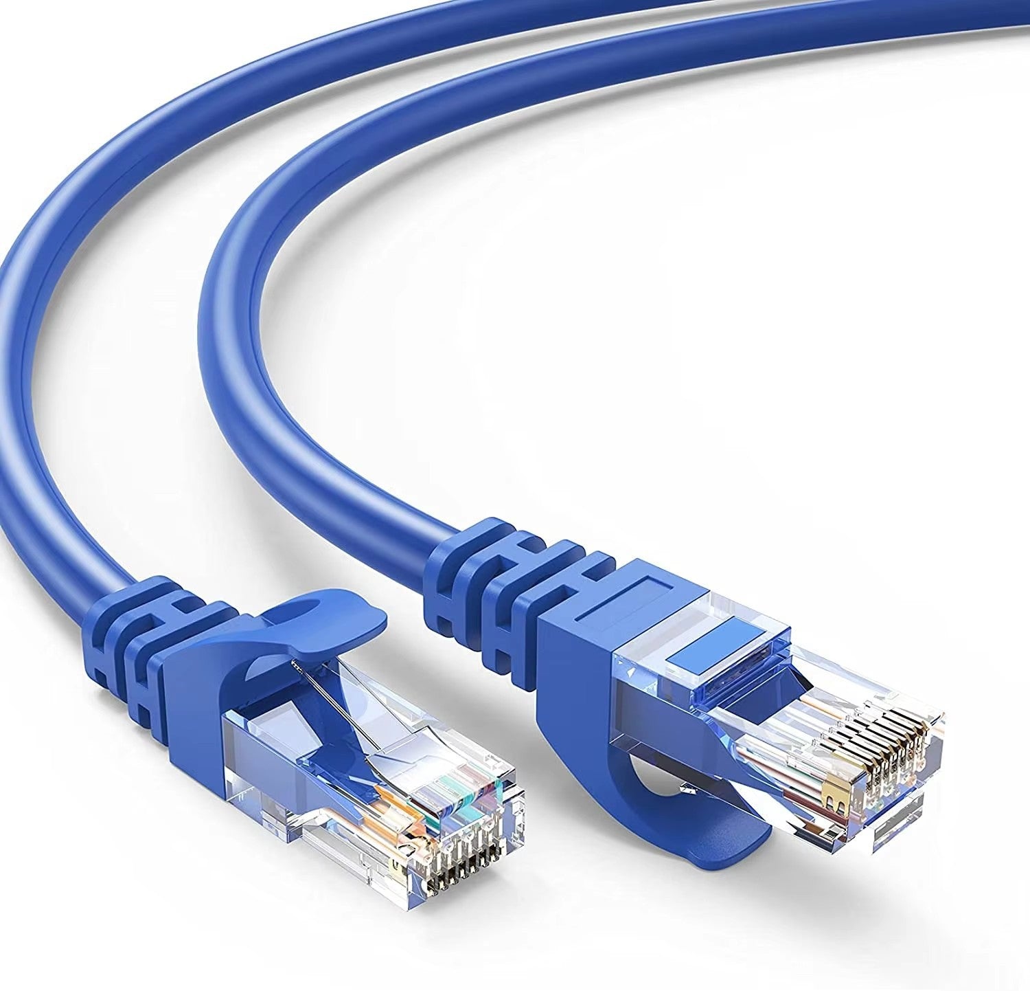 0.3M CAT6A Patch Lead RJ45 Blue - image 2 of 2