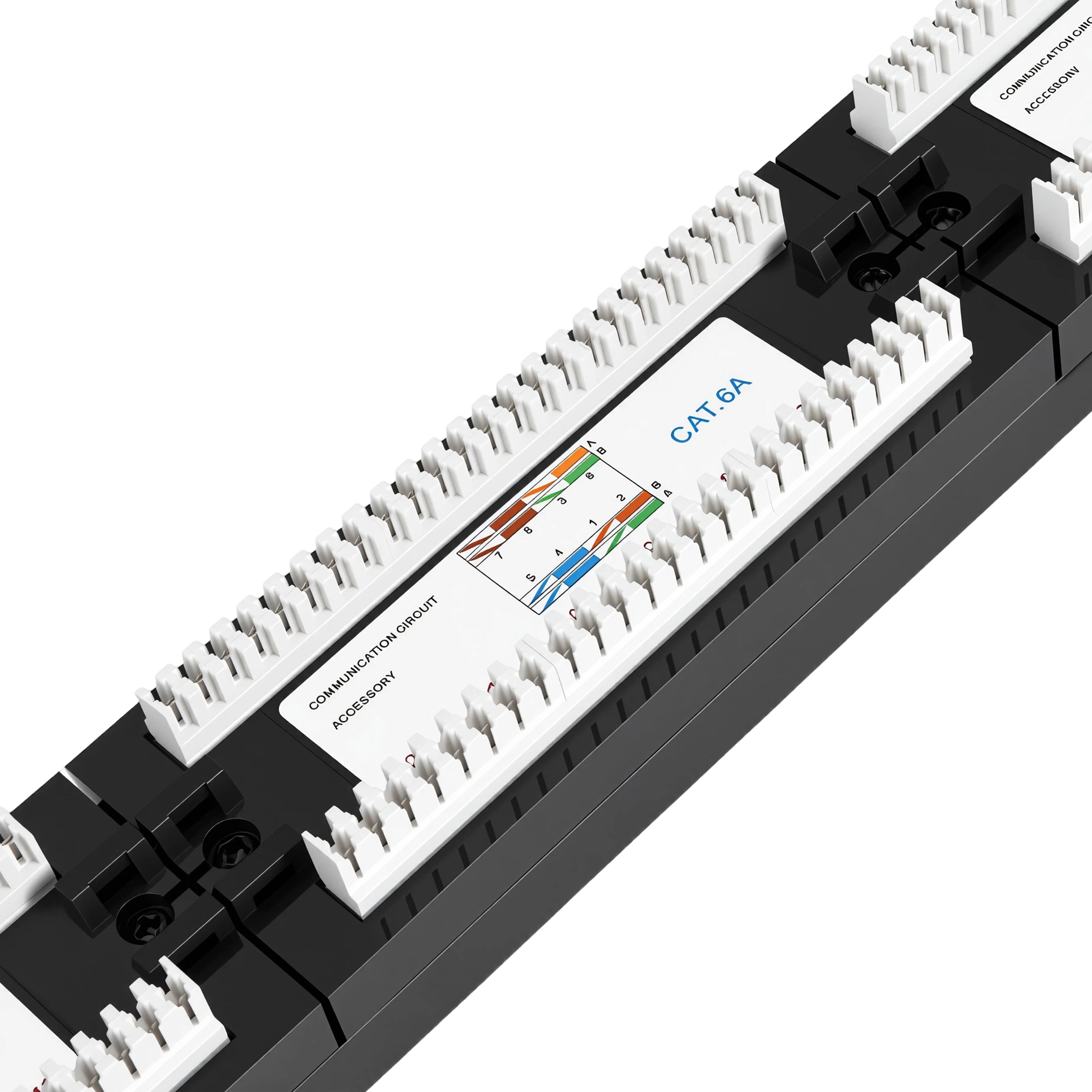 CAT6A 24 Port Patch Panel UTP 1RU 110 Type - image 12 of 12