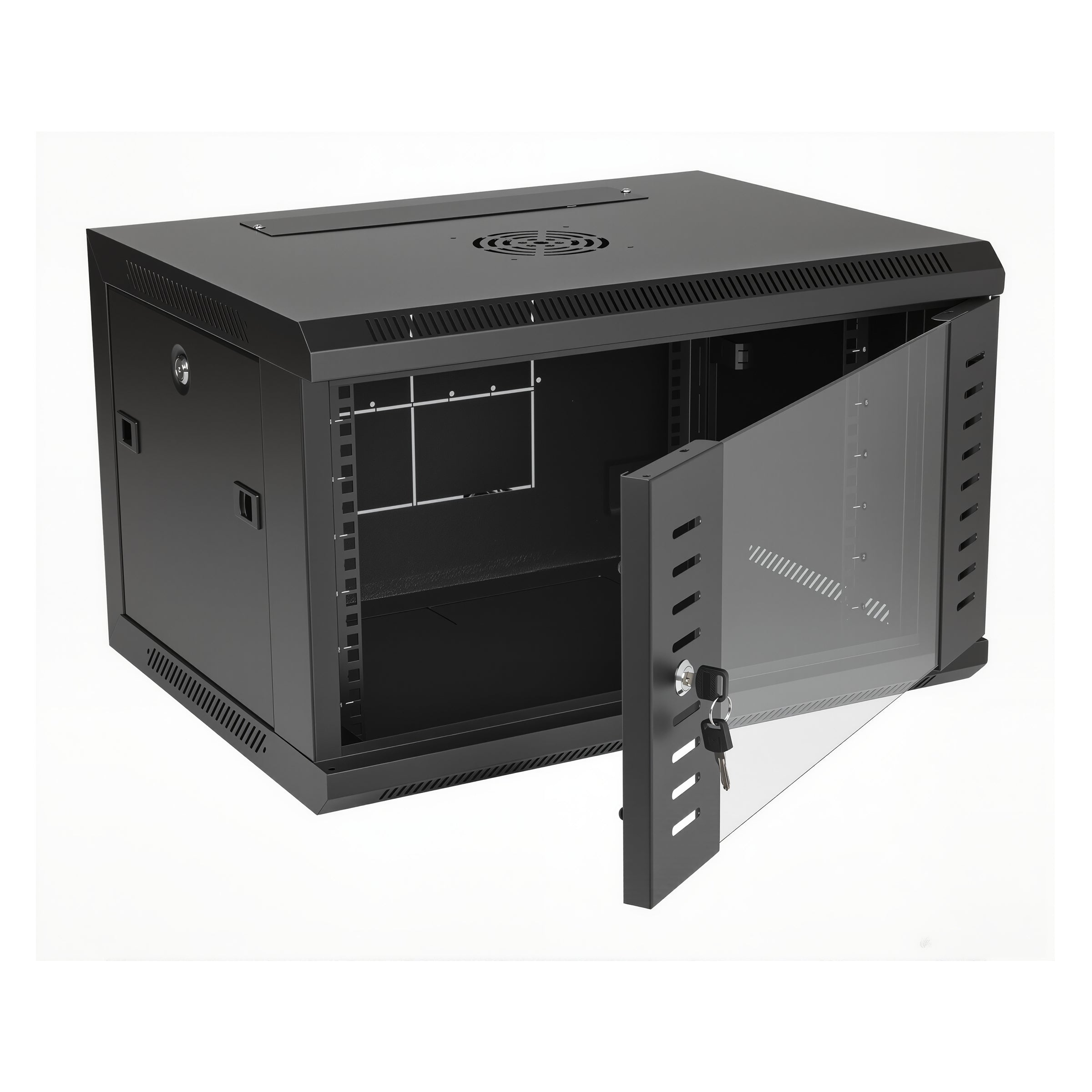 6RU Wall Mount Rack Cabinet 300D 370H 600W