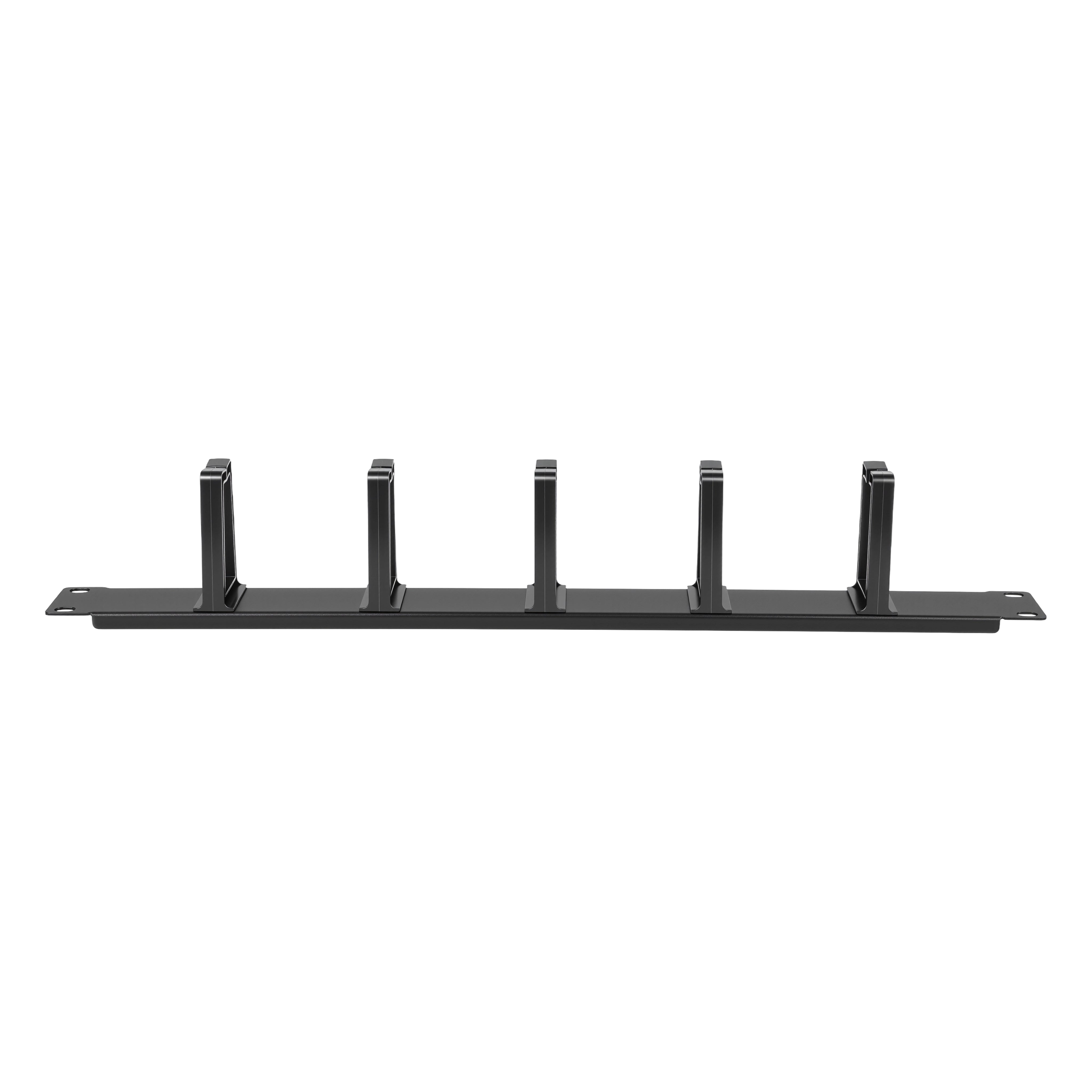 1RU Cable Management Panel Plastic Rings