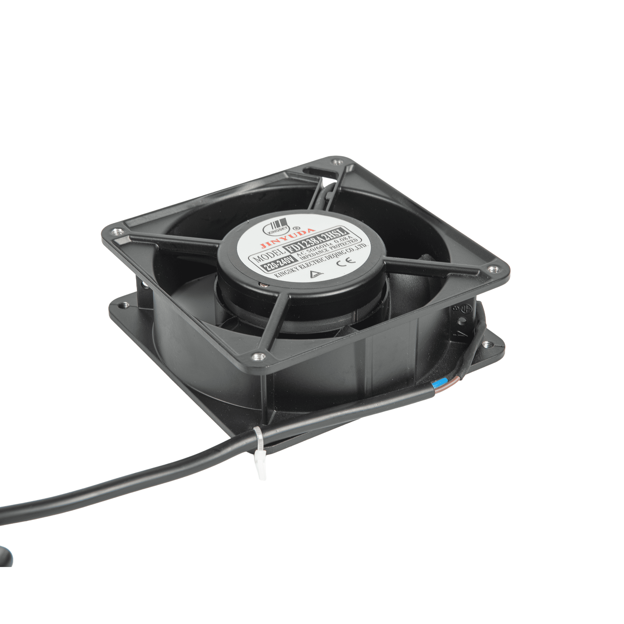 Single Fan Cooling Kit for Wall Mount Cabinets 120W 120H - BW Only
