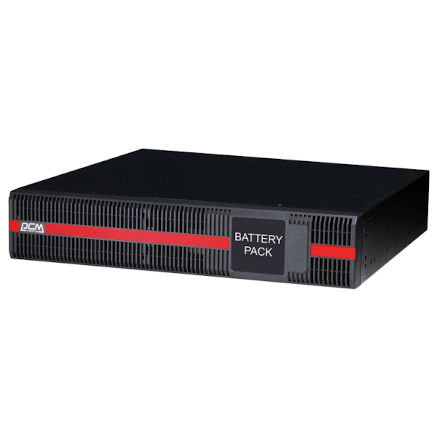 The Powercom EBP-RT/72 External Battery Pack, 2U Rack/Tower 72VDC