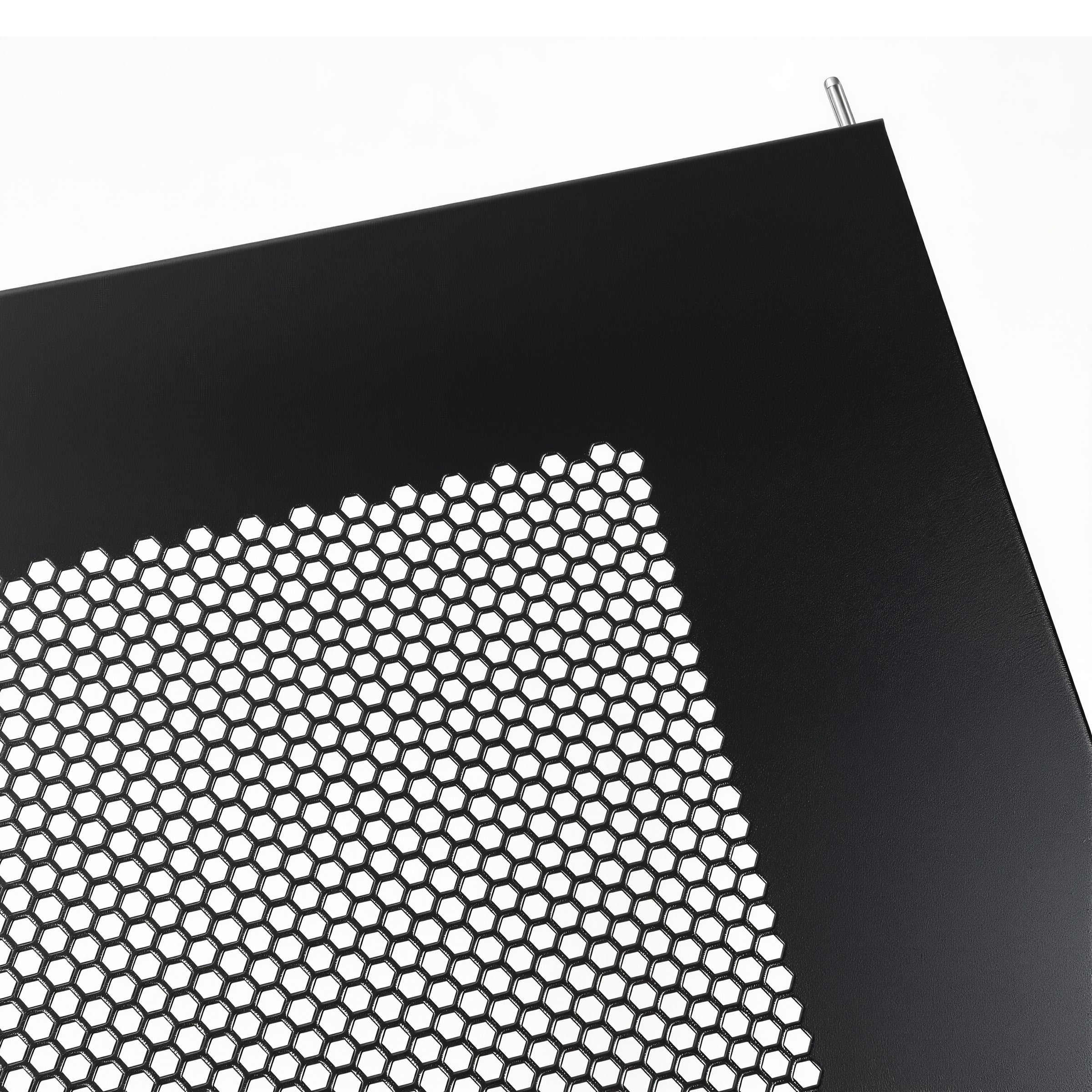 Curved Mesh Door for 22RU 600W Cabinet - BW Only