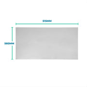 Metal Shelf Inserts 1.2M x 0.6M pack of 8 for 40x80 post