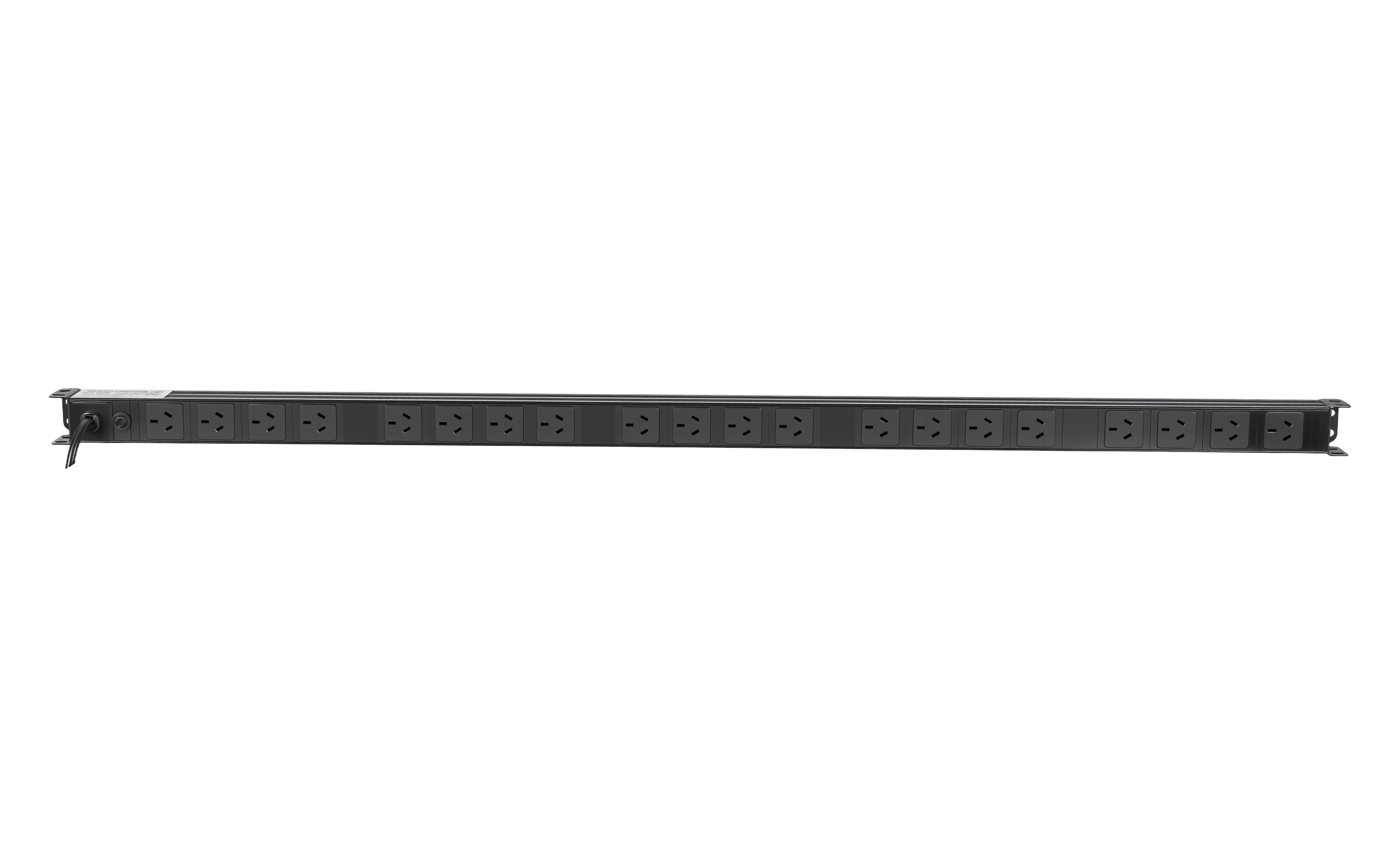20 Way PDU Power Rail 10A Rack Vertical Mount