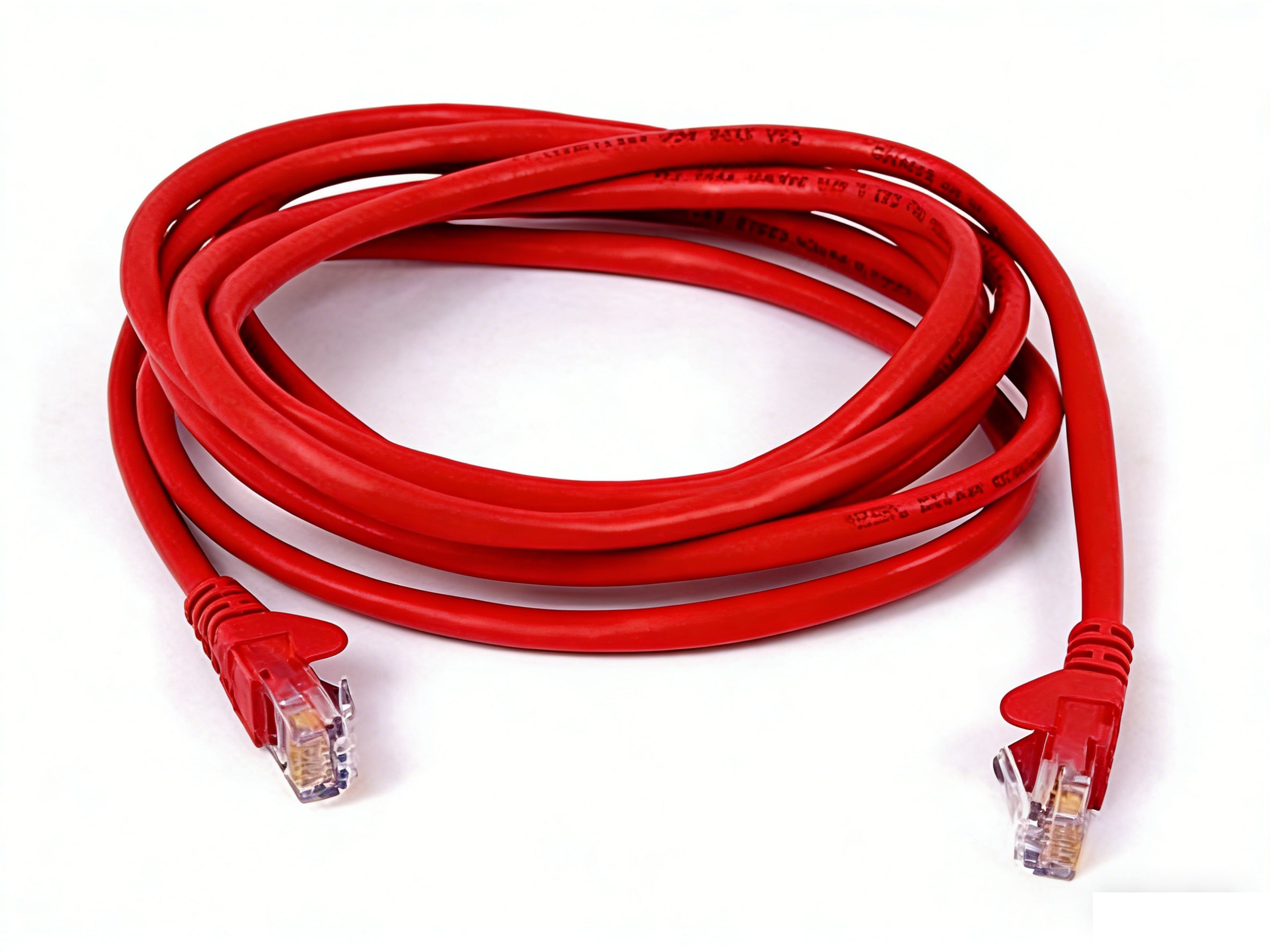 0.3M CAT6 Patch Lead RJ45 Red