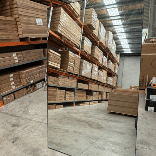 Rectangular Full Length Mirror 120cm x 200cm Black Large Modern Floor Mirror - Image 7