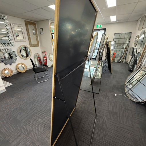 Rectangular Full Length Mirror 120cm x 200cm Gold Large Modern Floor Mirror - Image 11