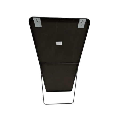 Full Length Freestanding Mirror 70cm x 170cm Black Rounded Edge Dressing Mirror - Image 5