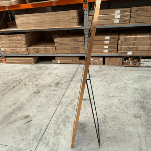 Rose Gold Arched Full Length Mirror 40cm x 150cm Minimalist Floor Mirror with Aluminium Frame - Image 6