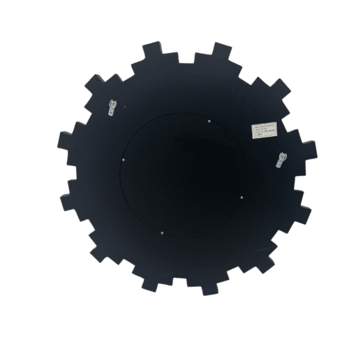 Besty Frameless Sunburst Wall Mirror 80cm Minimalist Beveled Design - Image 3