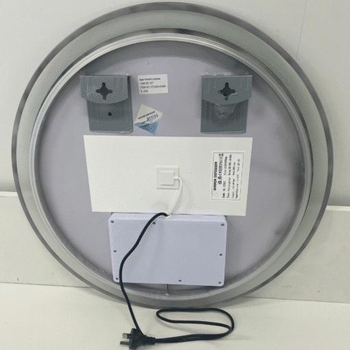 Round LED Mirror 90cm Frosted Defogger Dimmable 25mm Strip - Image 17