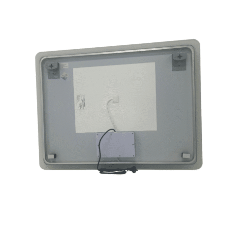 Rectangular LED Mirror 100cm  x 75cm Frameless Frosted Wall Mounted Bathroom Defogger Dimmable Touch Sensor - Image 10