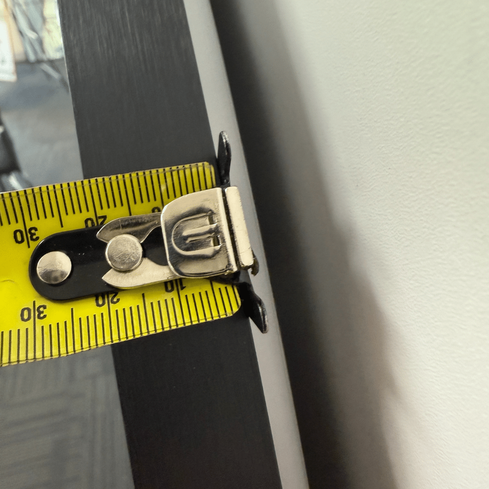 Round LED Mirror 80cm Black Framed Backlit Defogger Dimmable - Image 8