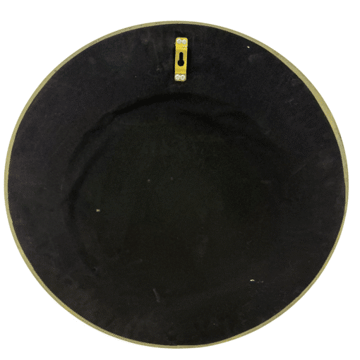 Round Cleopatra Sunburst Mirror 65cm Gold Wall Mount Antique PU Frame - Image 3