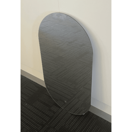 wStar Oval LED Mirror 90cm x 50cm Frameless Backlit Dimmable - Image 4