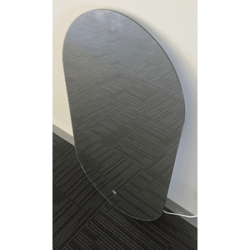 wStar Oval LED Mirror 90cm x 50cm Frameless Backlit Dimmable - Image 9